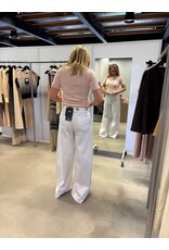 NENETTE 41BB-STAFFER AVORIO PANTALONE GAMBA