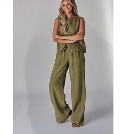 LALOTTI GINETTE PANTS OLIVE
