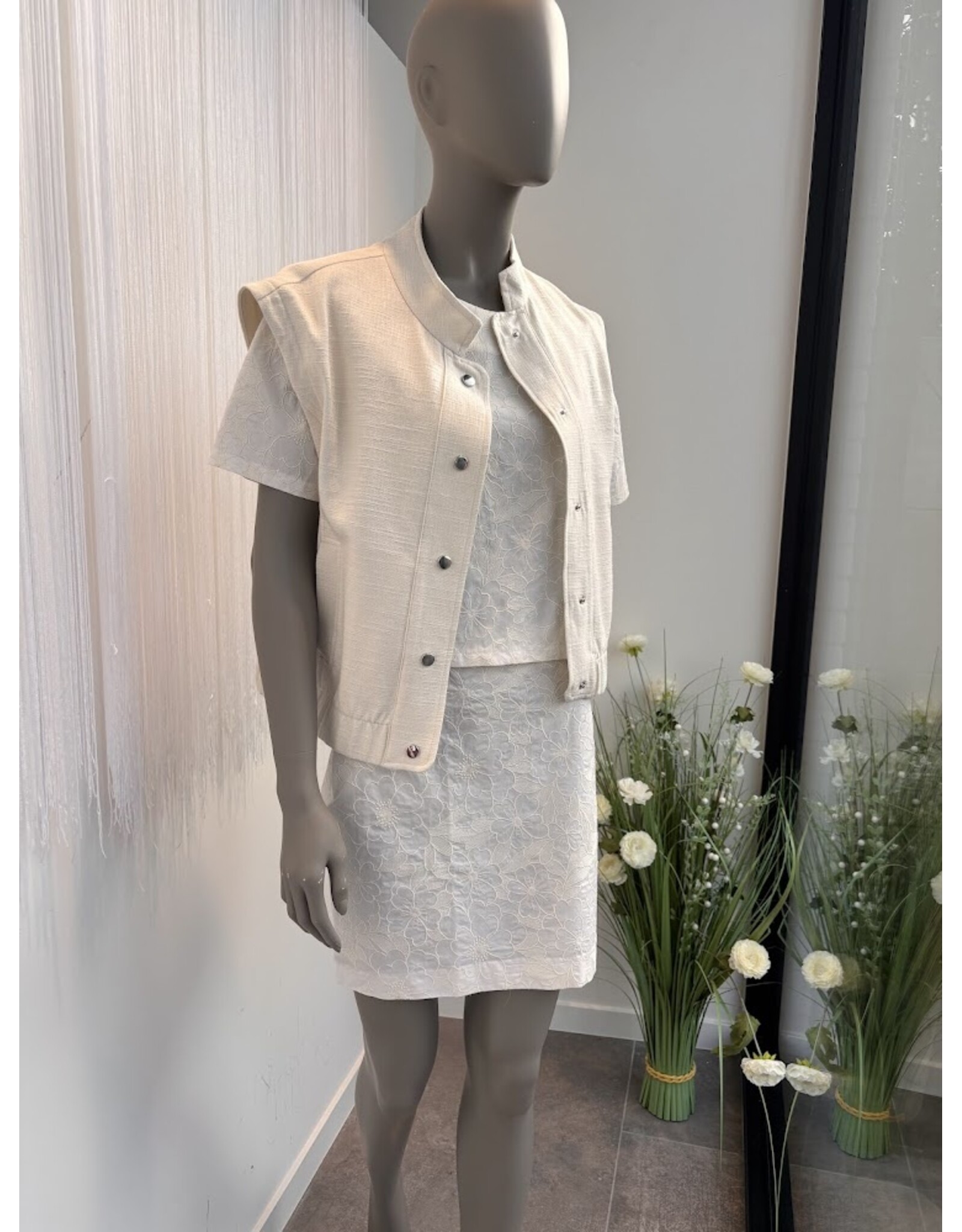 LALOTTI TAIRA TOP ECRU