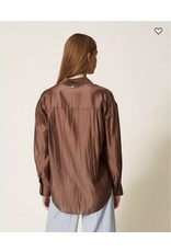 ACTITUDE TWIN SET 261AP2186 CAMICIA CHOCOLADE