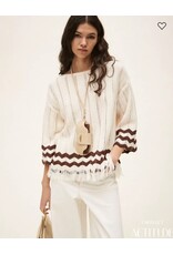 ACTITUDE TWIN SET 261AP3061 MAGLIA BIC MILK