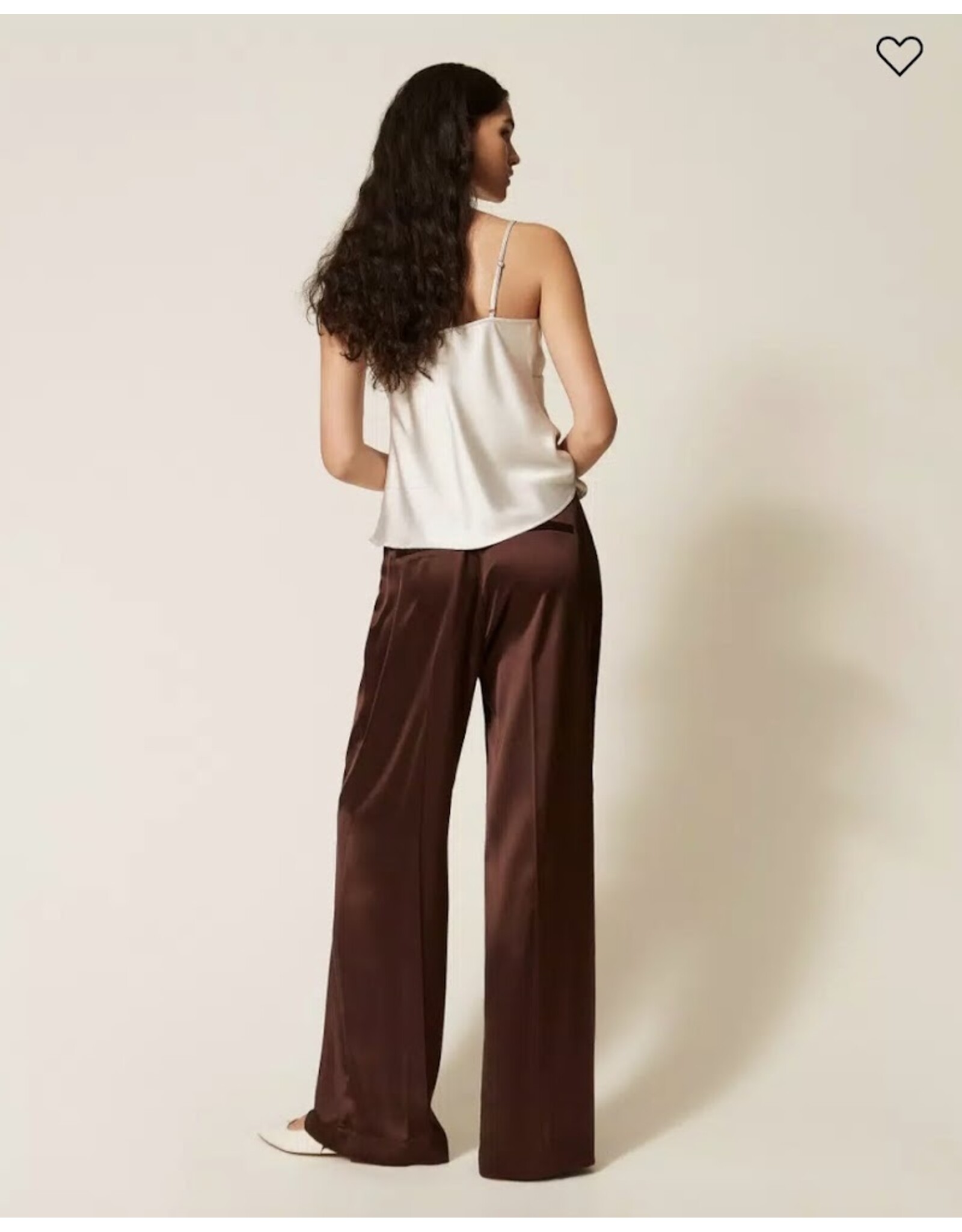 ACTITUDE TWIN SET 261AP2254 PANTALONE CHOCOLA