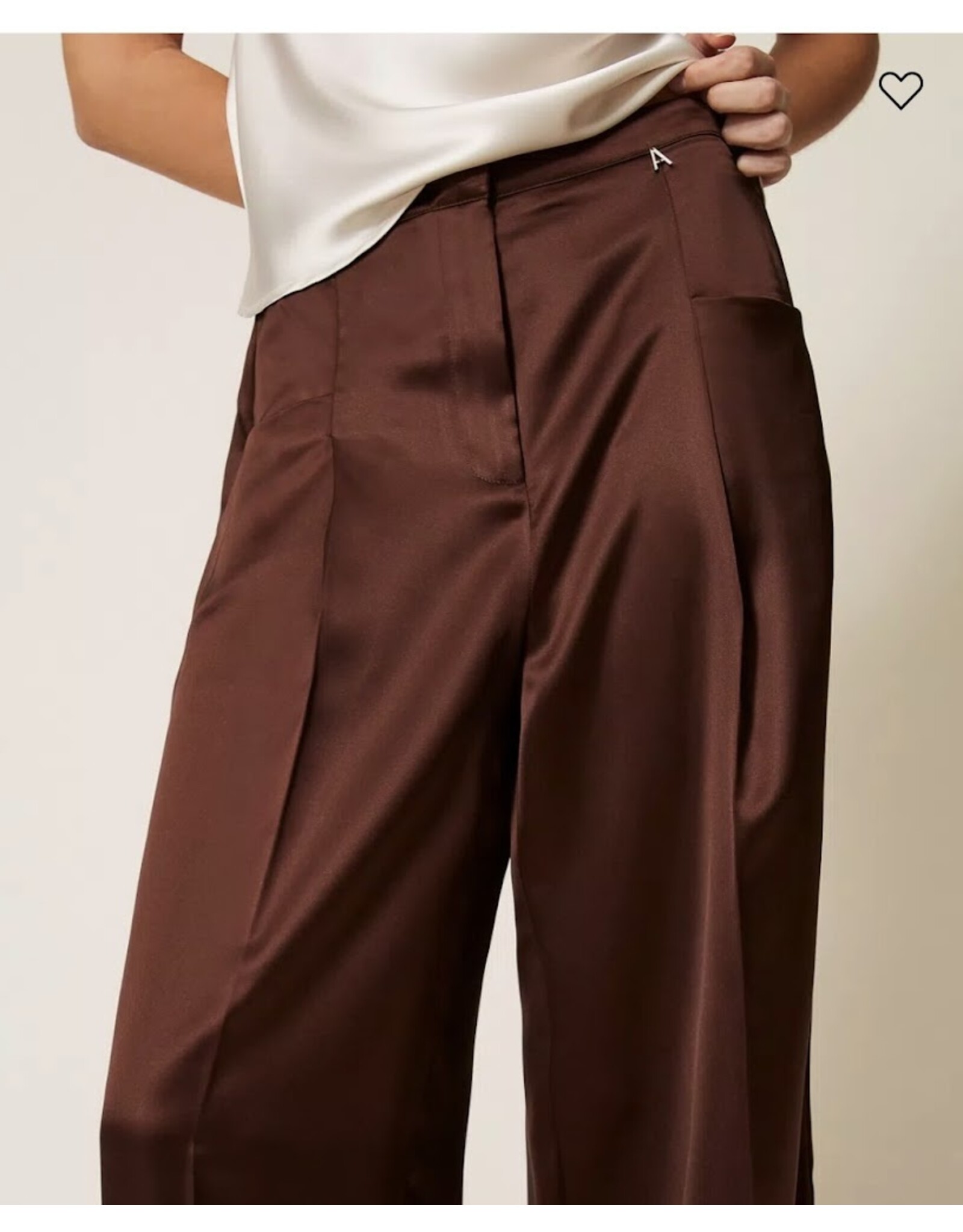 ACTITUDE TWIN SET 261AP2254 PANTALONE CHOCOLA