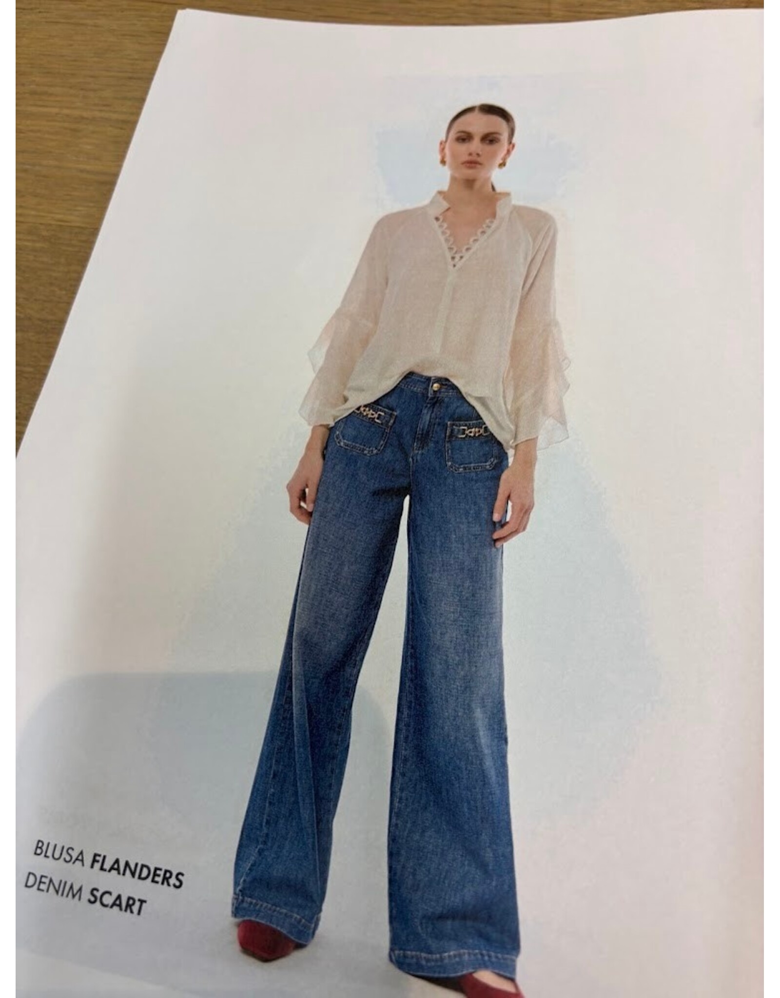 NENETTE 41BB-SCART LAVAGGIO BLU MEDIO