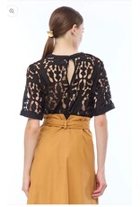 NENETTE 41BB-FOMINIK BLUSA CONFEZIONE MANICA CORTA NERO