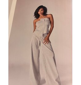 LALOTTI LENNY PANTS TAUPE STRIPE