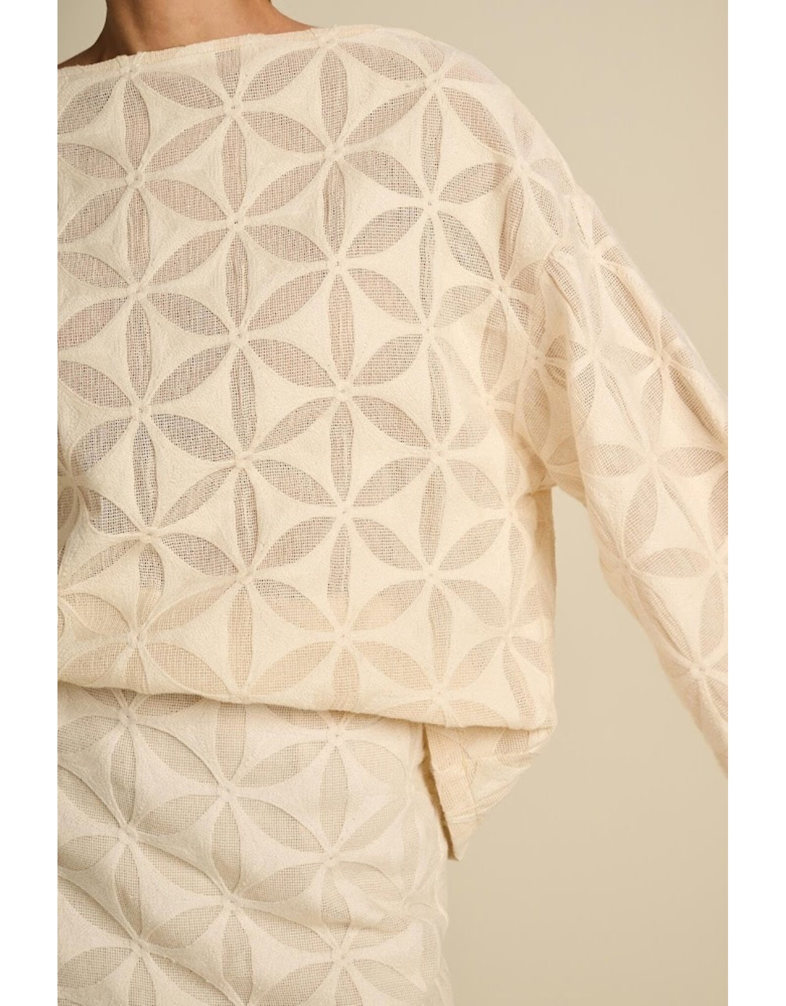 MARCH23 BLOUSE JAZZY ECHO LACE