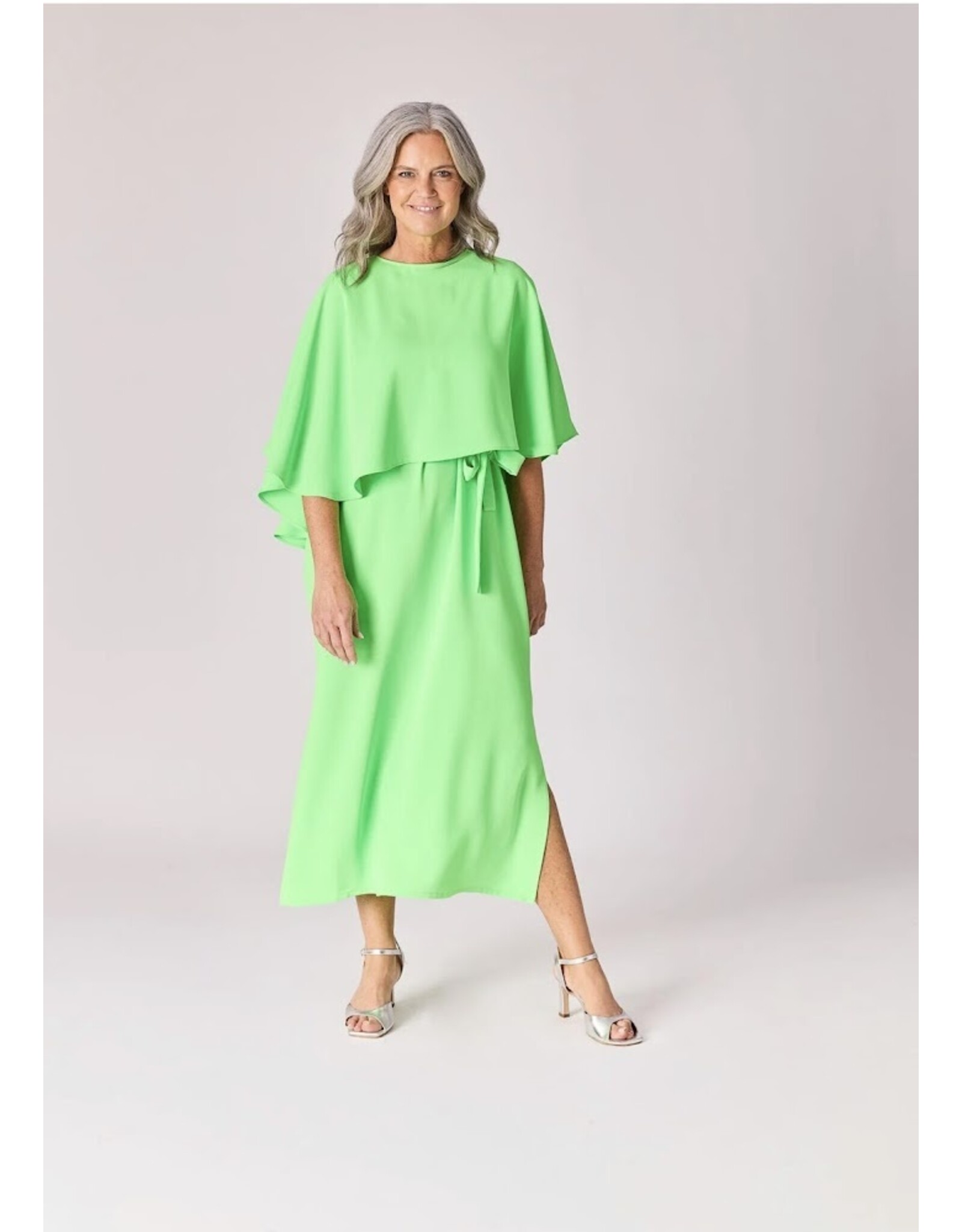 LALOTTI CAMILLA DRESS NEON GREEN