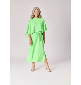 LALOTTI CAMILLA DRESS NEON GREEN