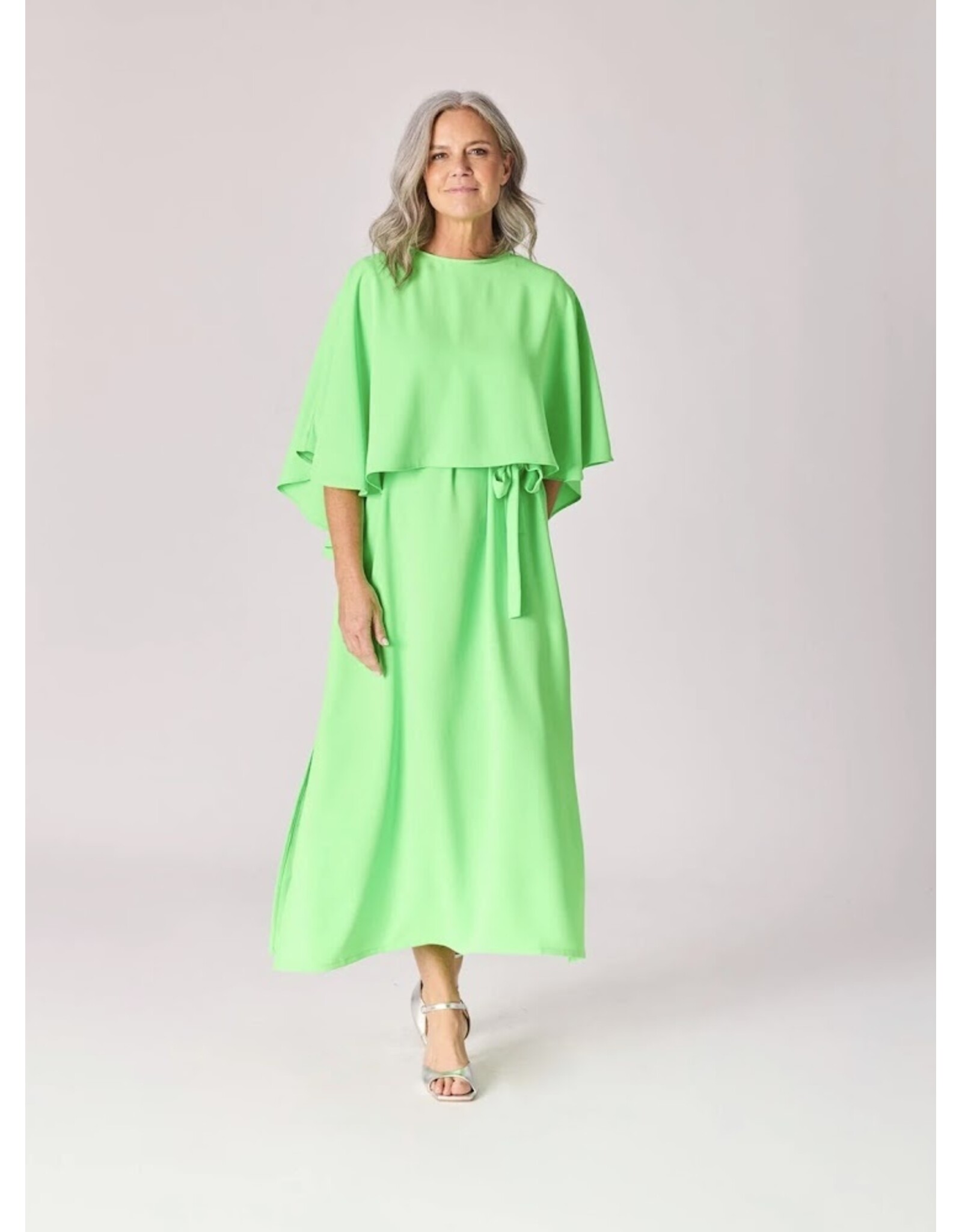 LALOTTI CAMILLA DRESS NEON GREEN
