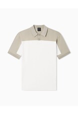ARMANI EXCHANGE A/X XM002151 MAN KNITTED POLO CREAM -WINTER TWING