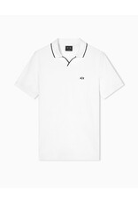 ARMANI EXCHANGE A/X XM002401 MAN JERSEY POLO SHIRT OFF WHITE