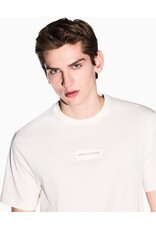 ARMANI EXCHANGE A/X XM002471 MAN JERSEY T-SHIRT CREAM