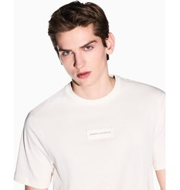 ARMANI EXCHANGE A/X XM002471 MAN JERSEY T-SHIRT CREAM