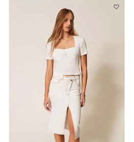 ACTITUDE TWIN SET 261AP2383 GONNA MILK