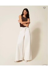 ACTITUDE TWIN SET 261AP2384 WIDE LEG MILK