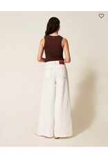 ACTITUDE TWIN SET 261AP2384 WIDE LEG MILK