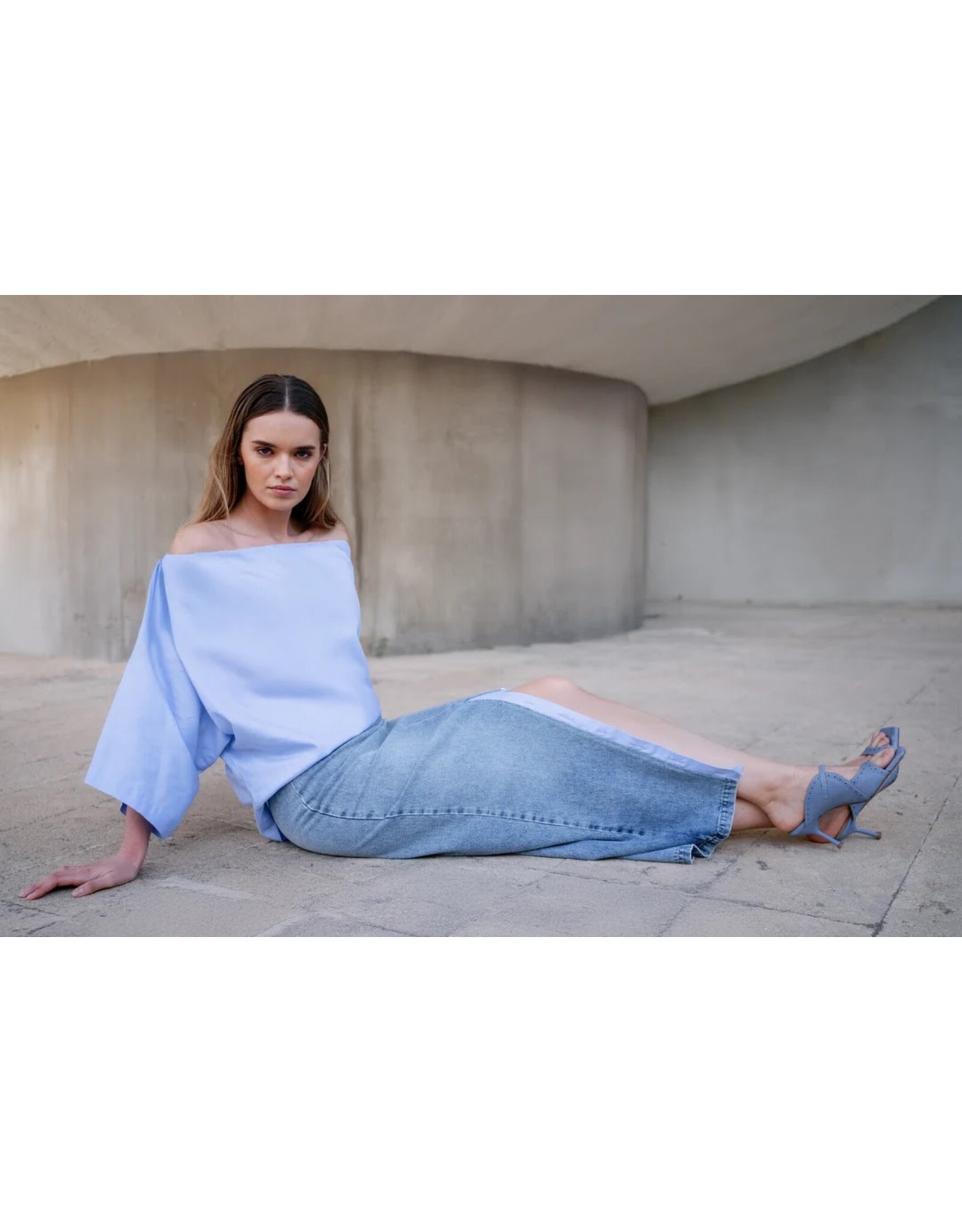 MARCH23 SKIRT HUSH CIEL DESTROYED