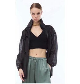 NENETTE 41BB-BIKO GIACCA CONFEZIONE FULL ZIP NERO