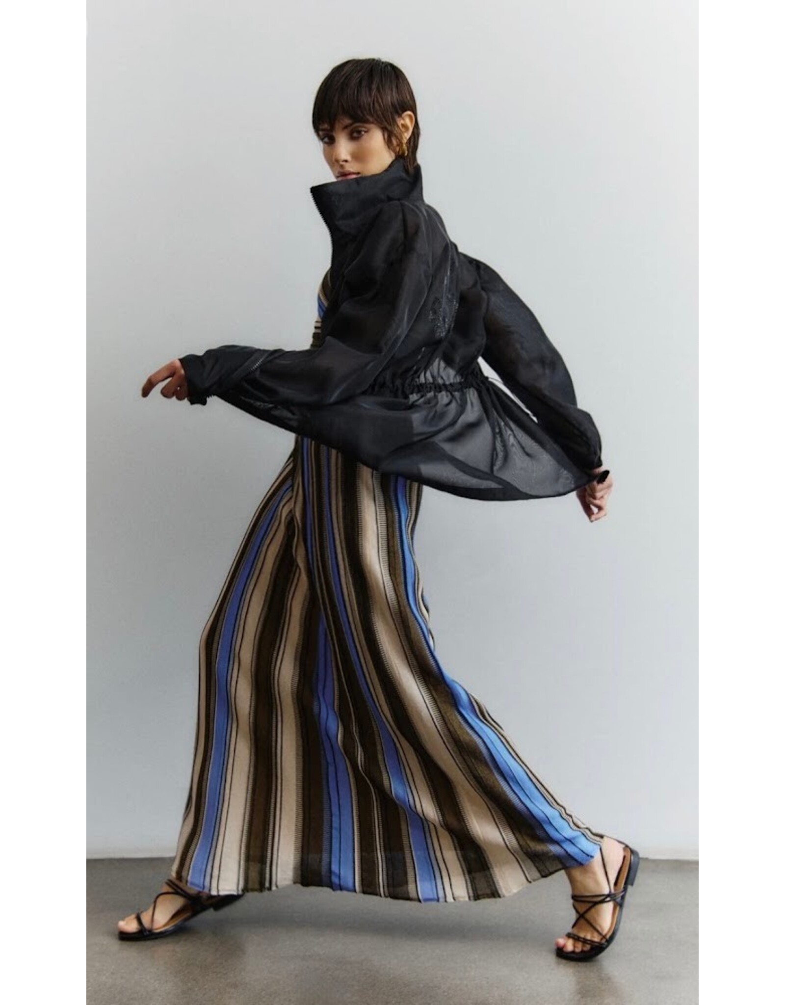 NENETTE 41BB-BIKO GIACCA CONFEZIONE FULL ZIP NERO