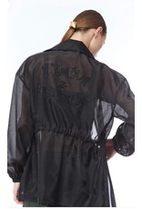 NENETTE 41BB-BIKO GIACCA CONFEZIONE FULL ZIP NERO