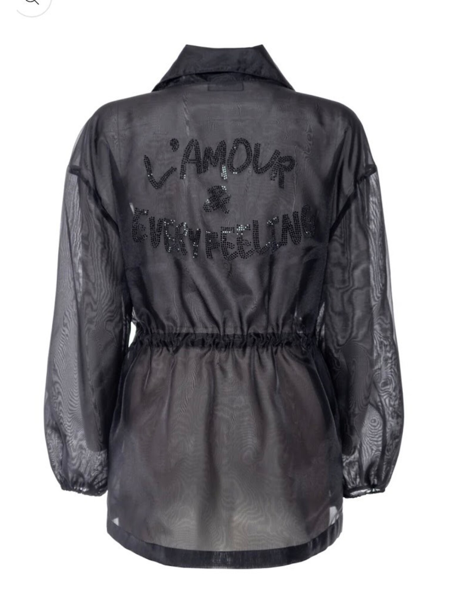 NENETTE 41BB-BIKO GIACCA CONFEZIONE FULL ZIP NERO