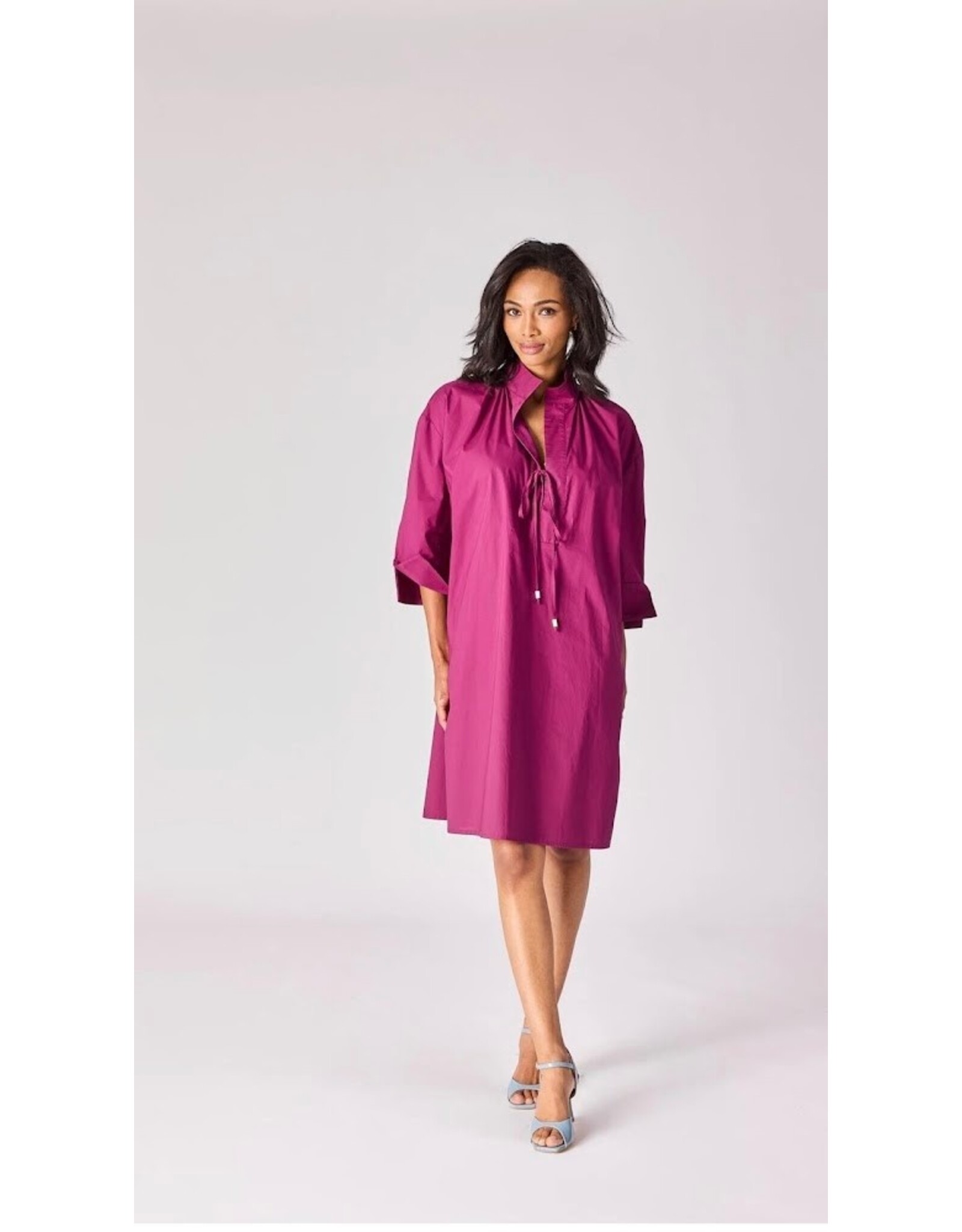 LALOTTI ORPHELIE SHORT DRESS PLUME