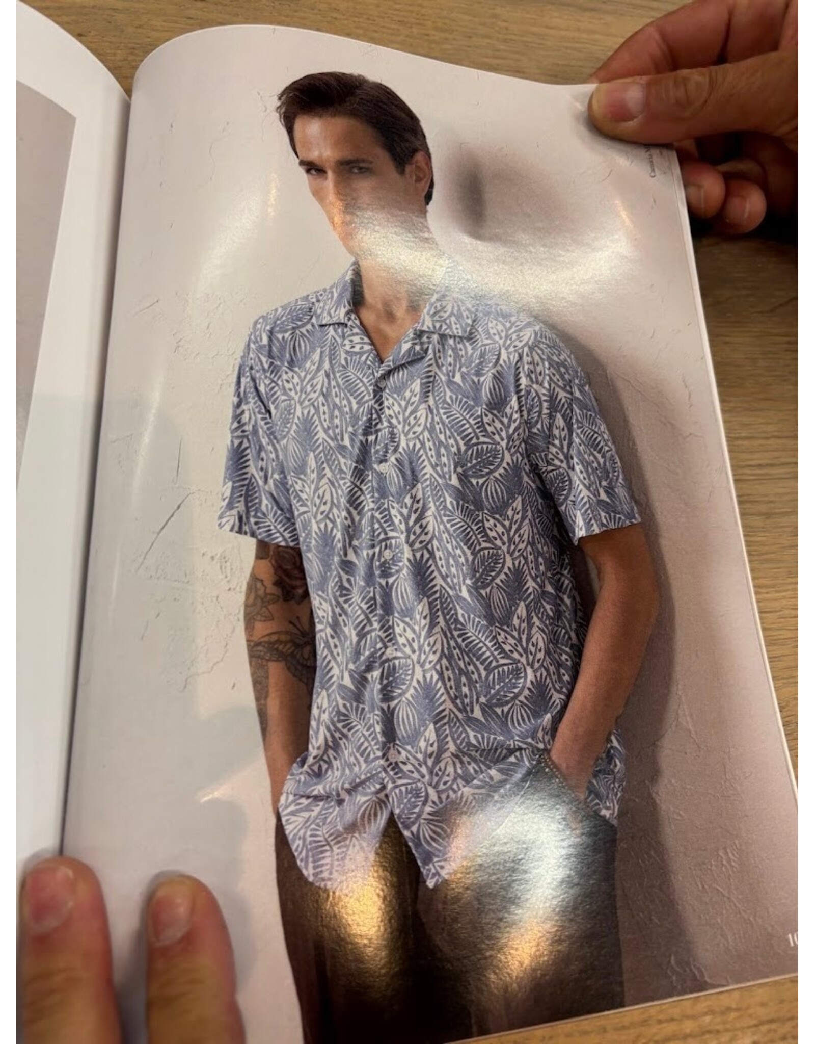 MARKUP MK1930073 CARTA DA ZUCCHERO CAMICIA COLLO RIVIERA