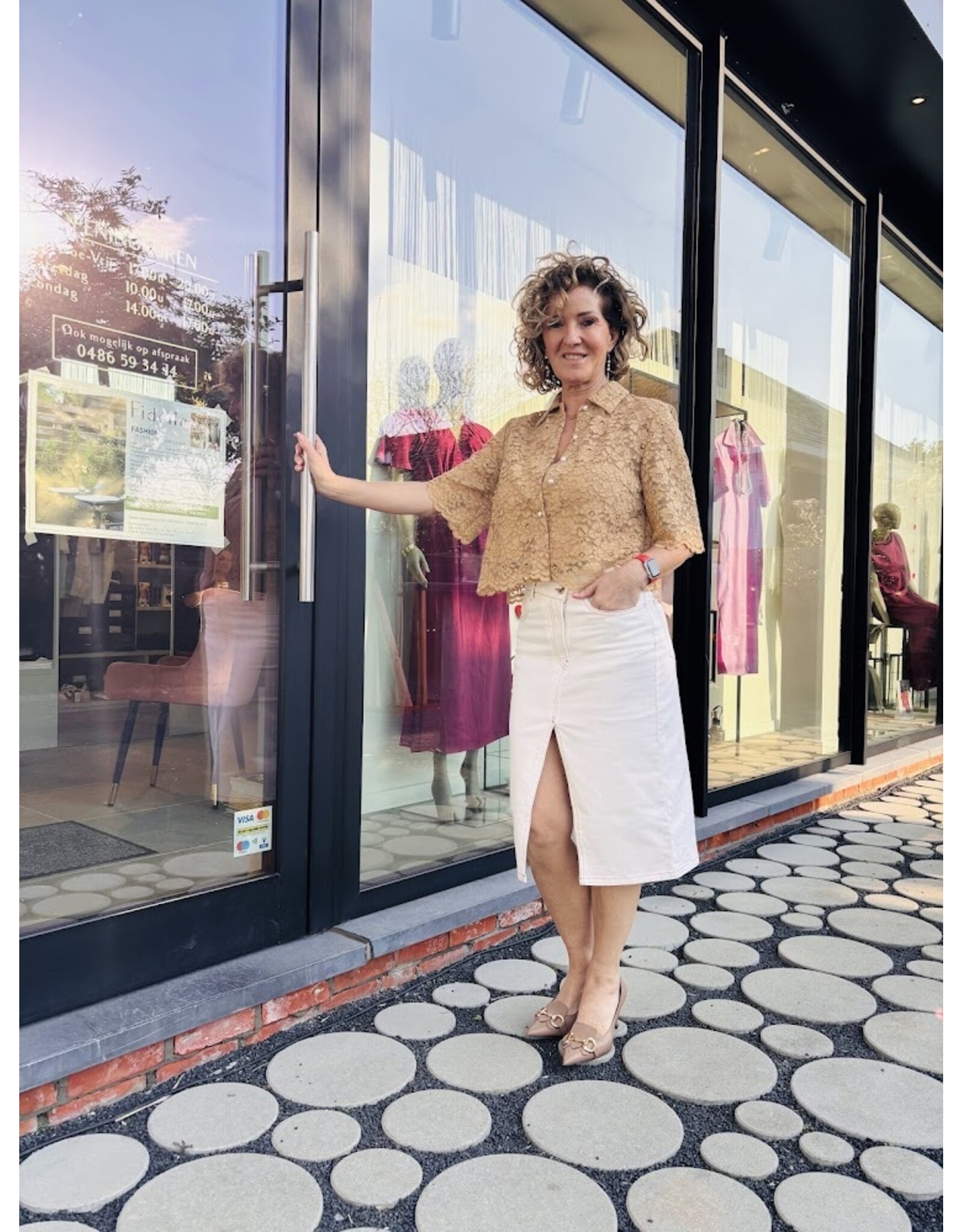 ACTITUDE TWIN SET 261AP2383 GONNA MILK