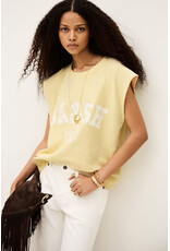 BA&SH SWEAT BEATA JAUNE