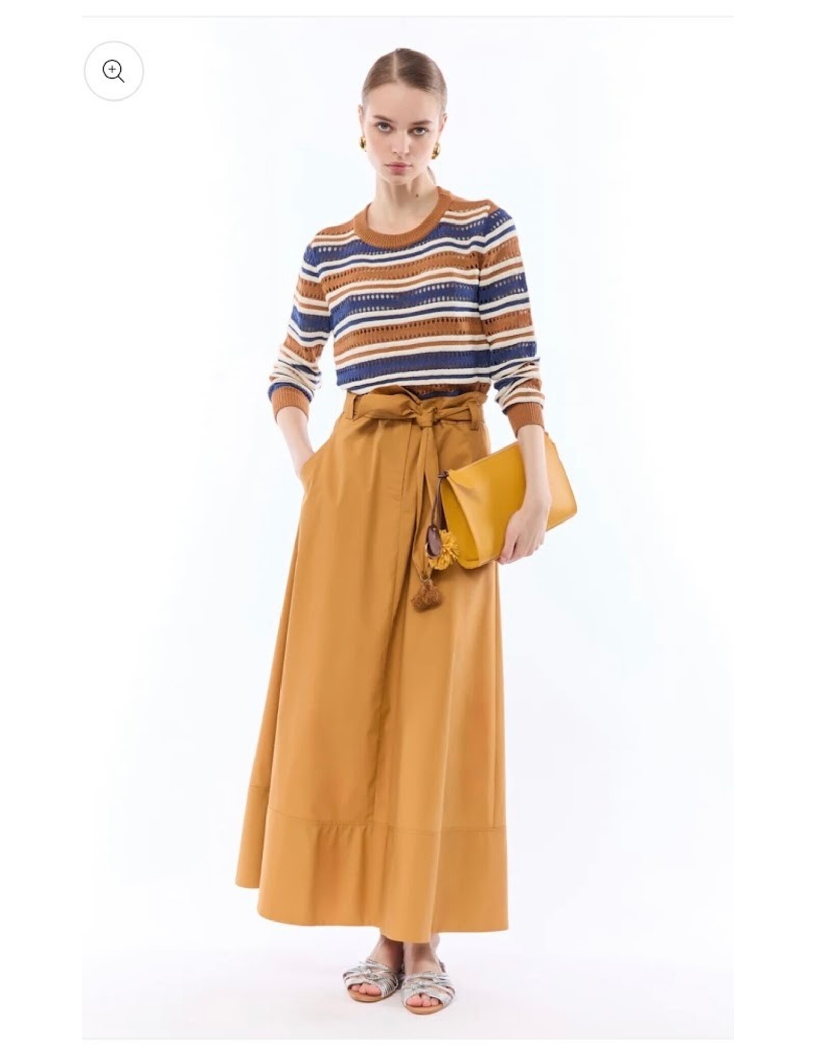 NENETTE 41BB-GINESTRA GONNA CONFEZIONE LUNGA CURCUMA