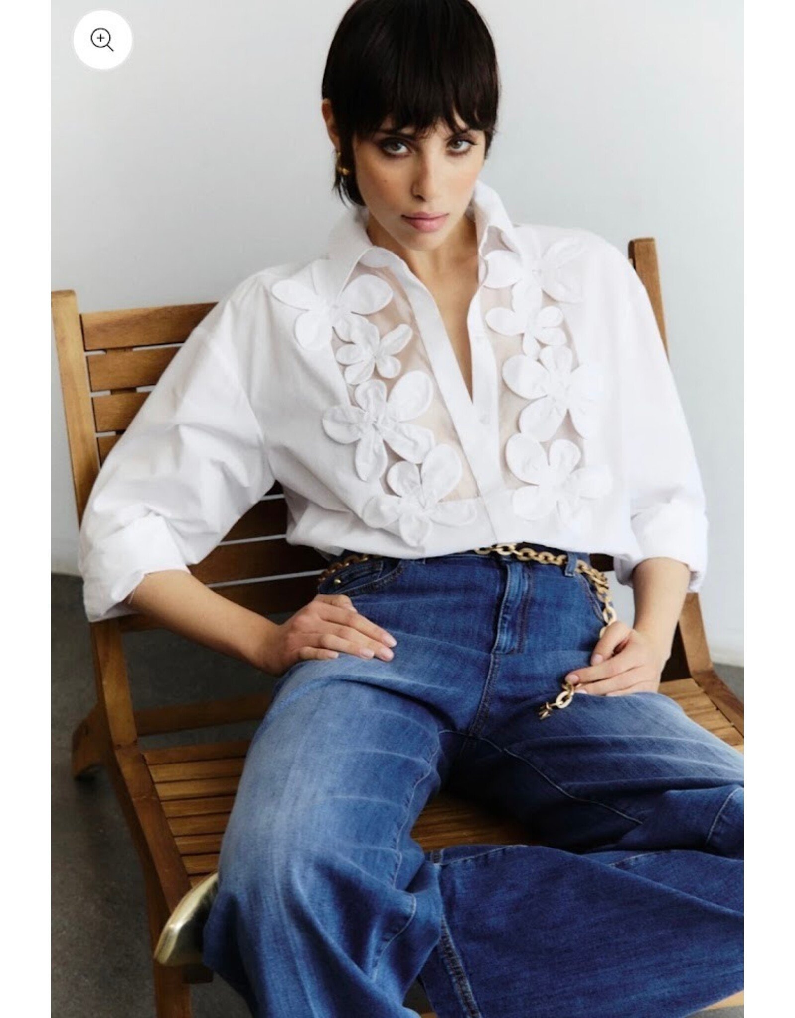 NENETTE 41BB-FELICITA CAMICIA CONFEZIONE BIANCO