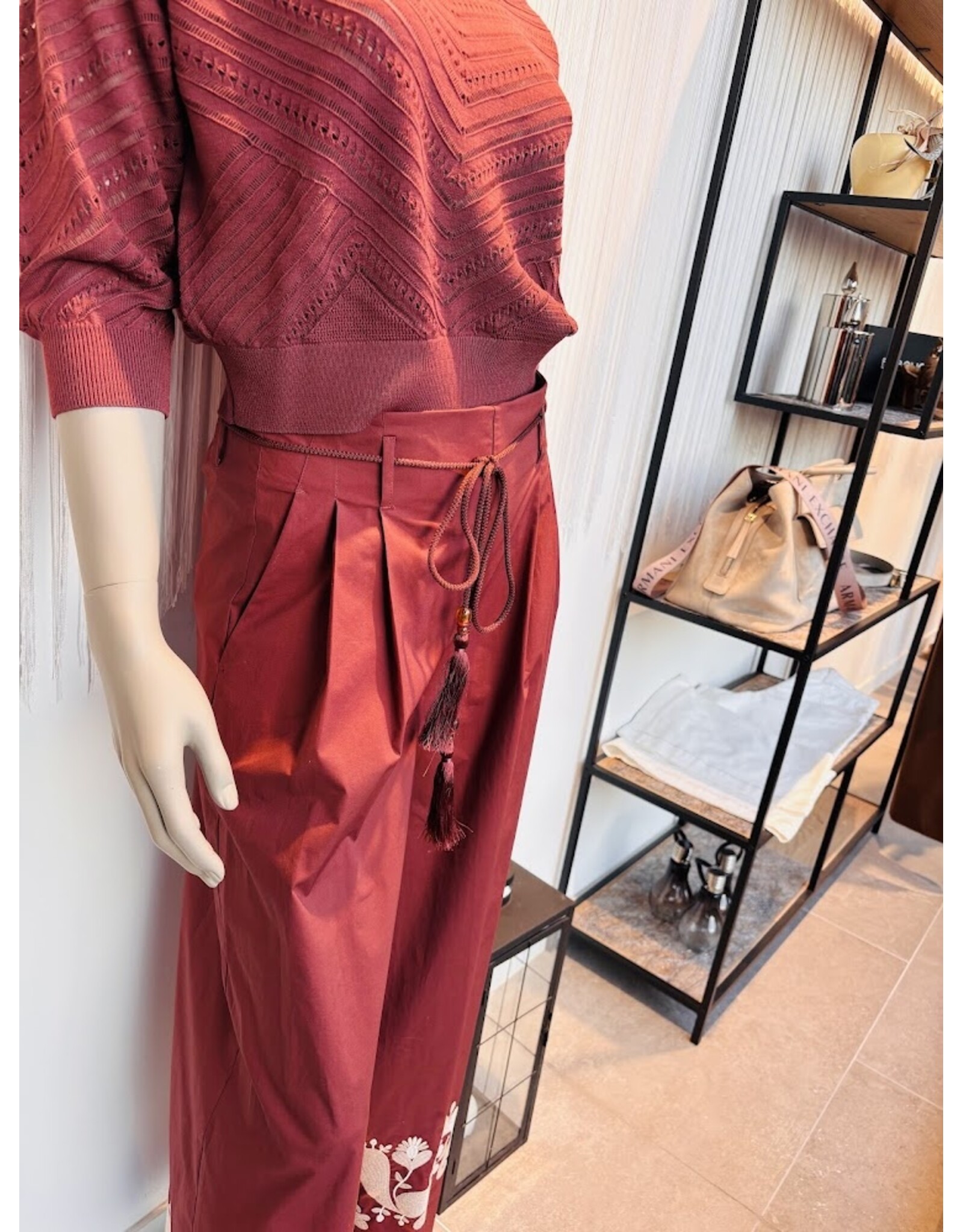 ACTITUDE TWIN SET 261AT2043 PANTALONE TERRA