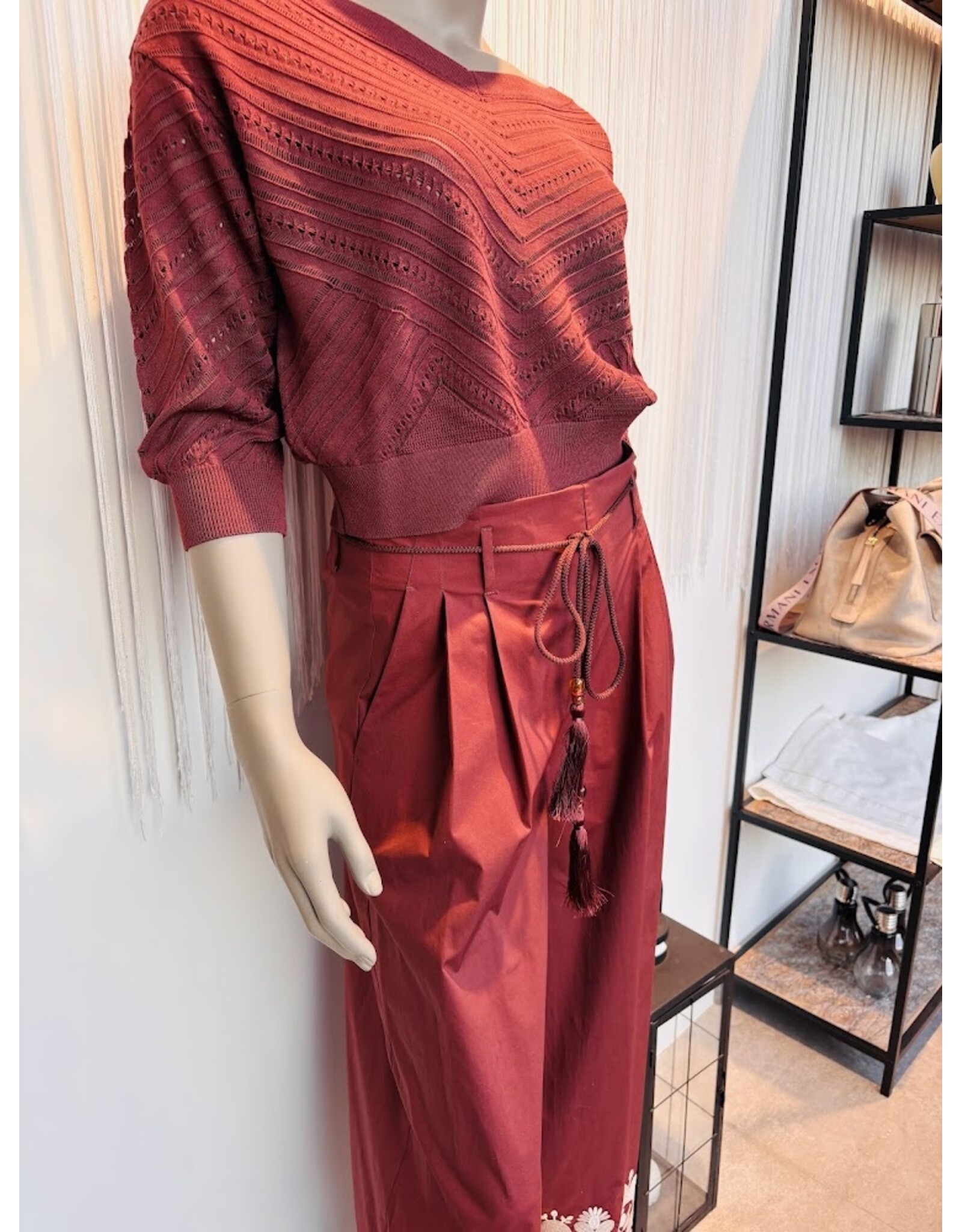 ACTITUDE TWIN SET 261AT2043 PANTALONE TERRA