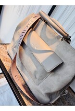 ARMANI EXCHANGE A/X XW001542 WOMAN SHOPPING BAG SAND