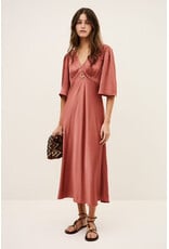 BA&SH ROBE CHARLOTTE BLUSH