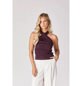 LALOTTI ANA TOP BURGUNDY