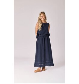 LALOTTI GEMINI SKIRT NAVY