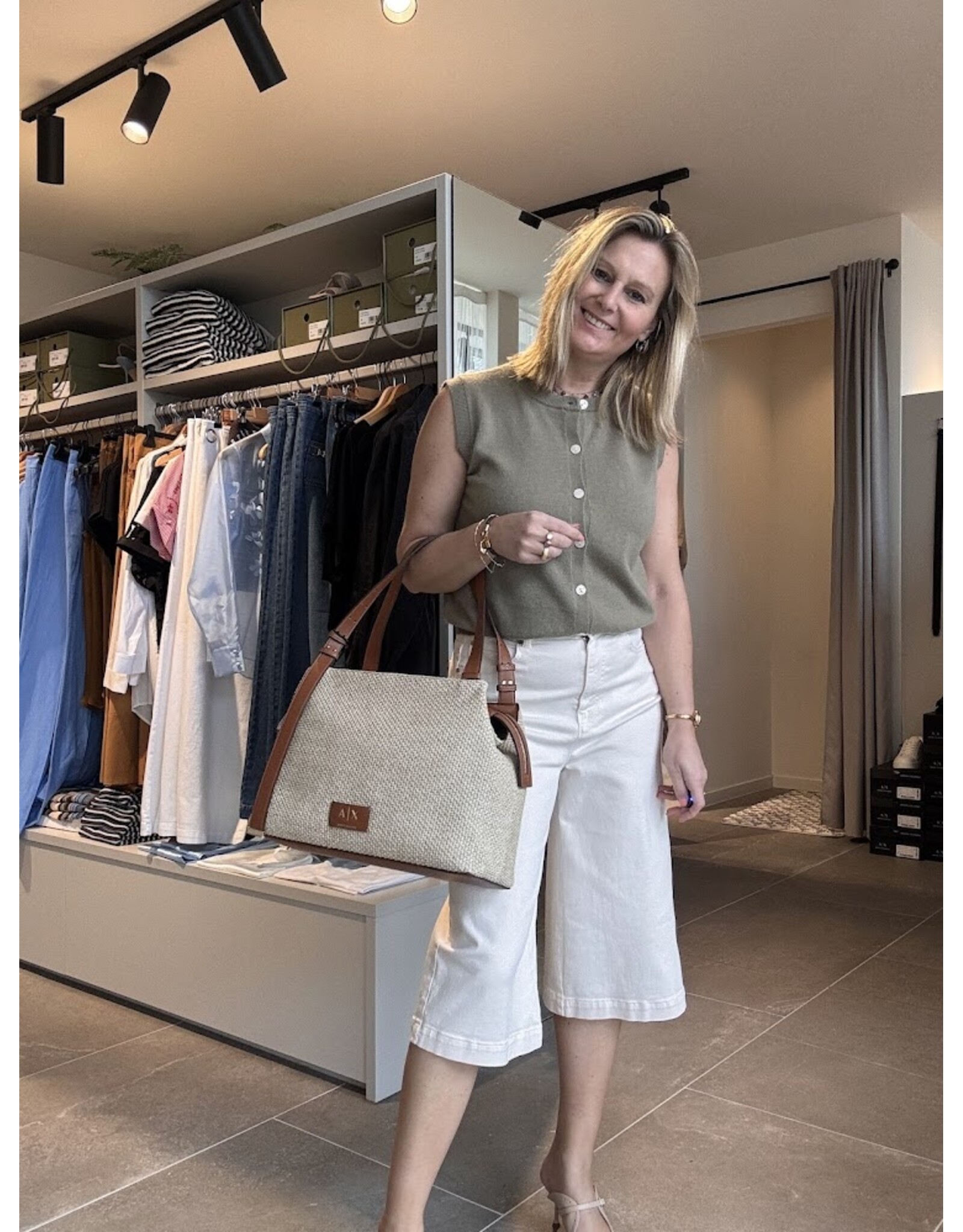 JUST EVE SHORT ANGELE ECRU