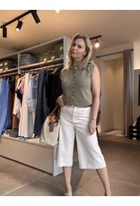 LALOTTI MIREIL GILET LIGHT KHAKI
