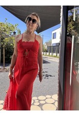 NITAH ROBE ROUGE TANIA