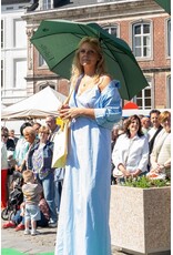 JUST EVE DRESS LUCIA BLUE MIST