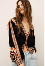 BA&SH CHEMISE VALDA CARBONE