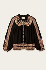 BA&SH CHEMISE VALDA CARBONE