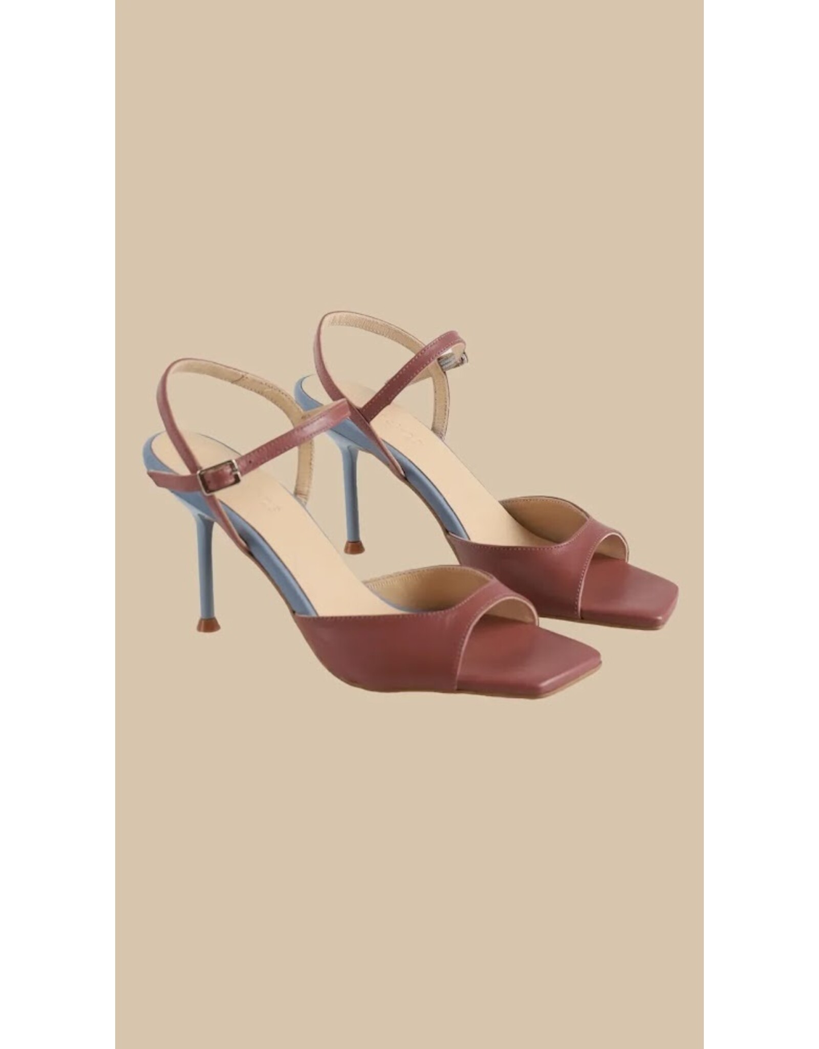 MARCH23 SAN DIEGO SANDAL HIGH HEEL SIENNA MIX