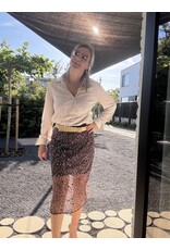 NENETTE 40BB-FABRIZIA BLUSA CONFEZIONE MANICA LUNGA AVORIO