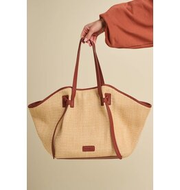 MARCH23 THE TOTE SIENNA RAFFIA