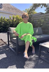 LALOTTI CAMILLA DRESS NEON GREEN