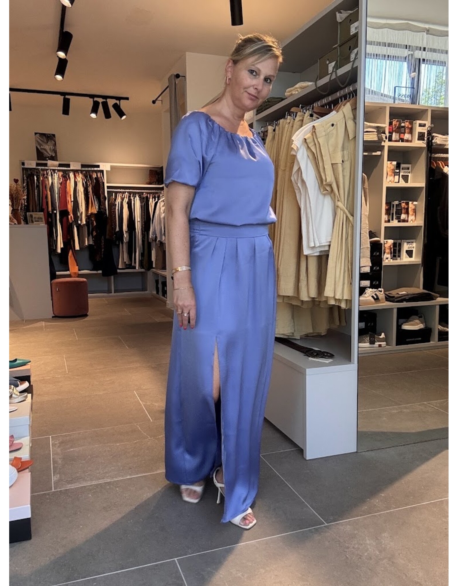 LALOTTI NOUMI SKIRT BLUE LAVENDER
