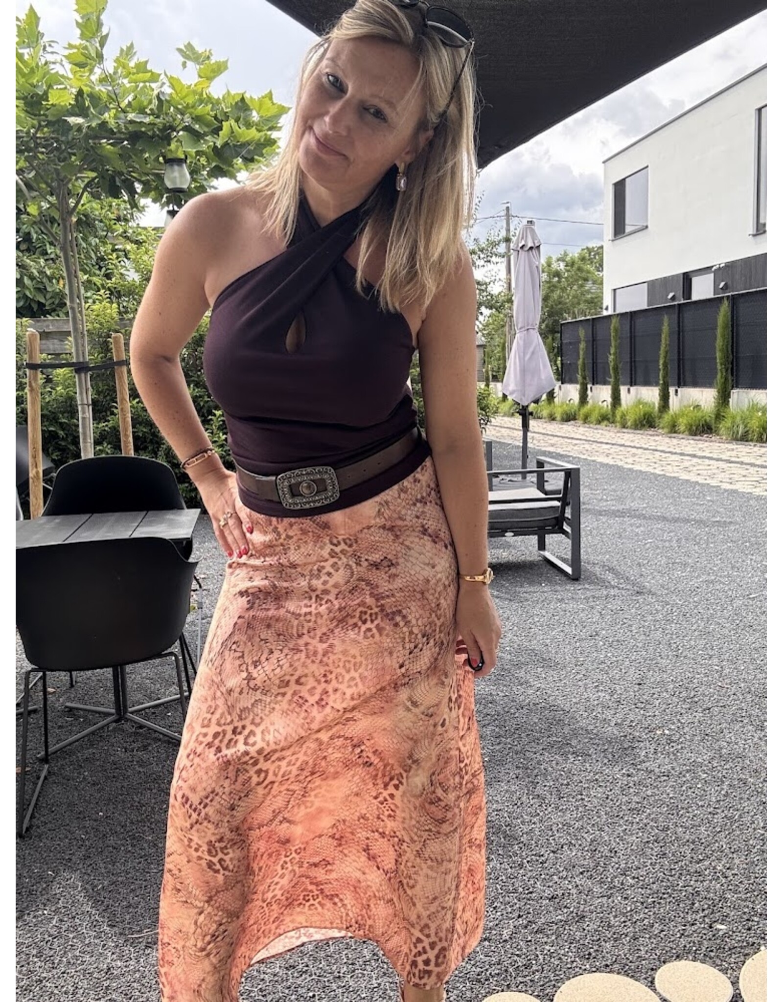 LALOTTI ANA TOP BURGUNDY